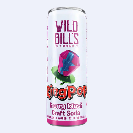 Wild Bills Ring Pop Berry Blast Craft Soda