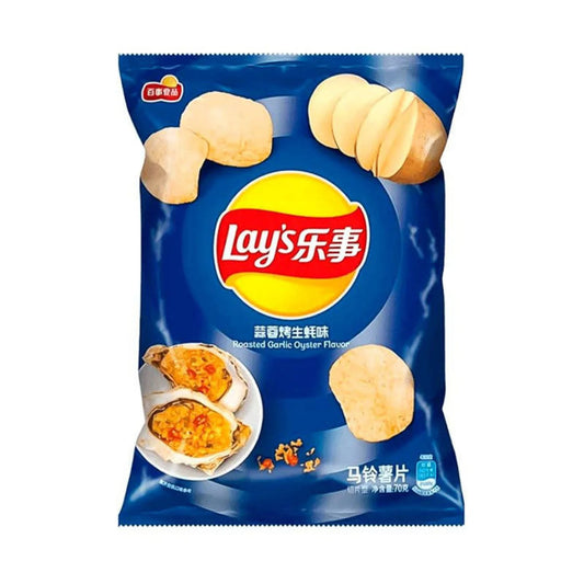 Lay's Roasted Garlic Oyster Flavor
