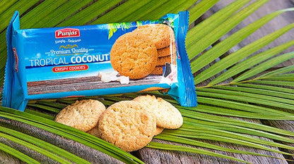 Punjas Tropical Coconut Cookies 130g (Fiji)